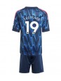 Billige Arsenal Leandro Trossard #19 Bortedraktsett Barn 2025-26 Kortermet (+ Korte bukser)